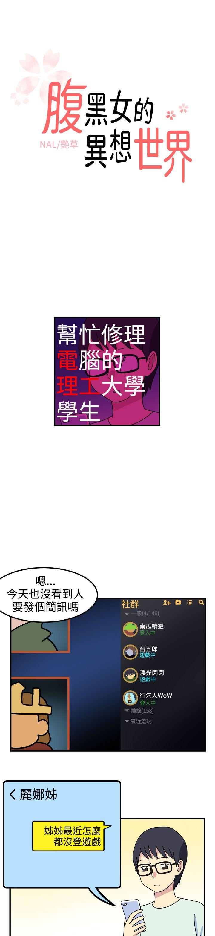 腹黑女的异想世界 第17話 第1页