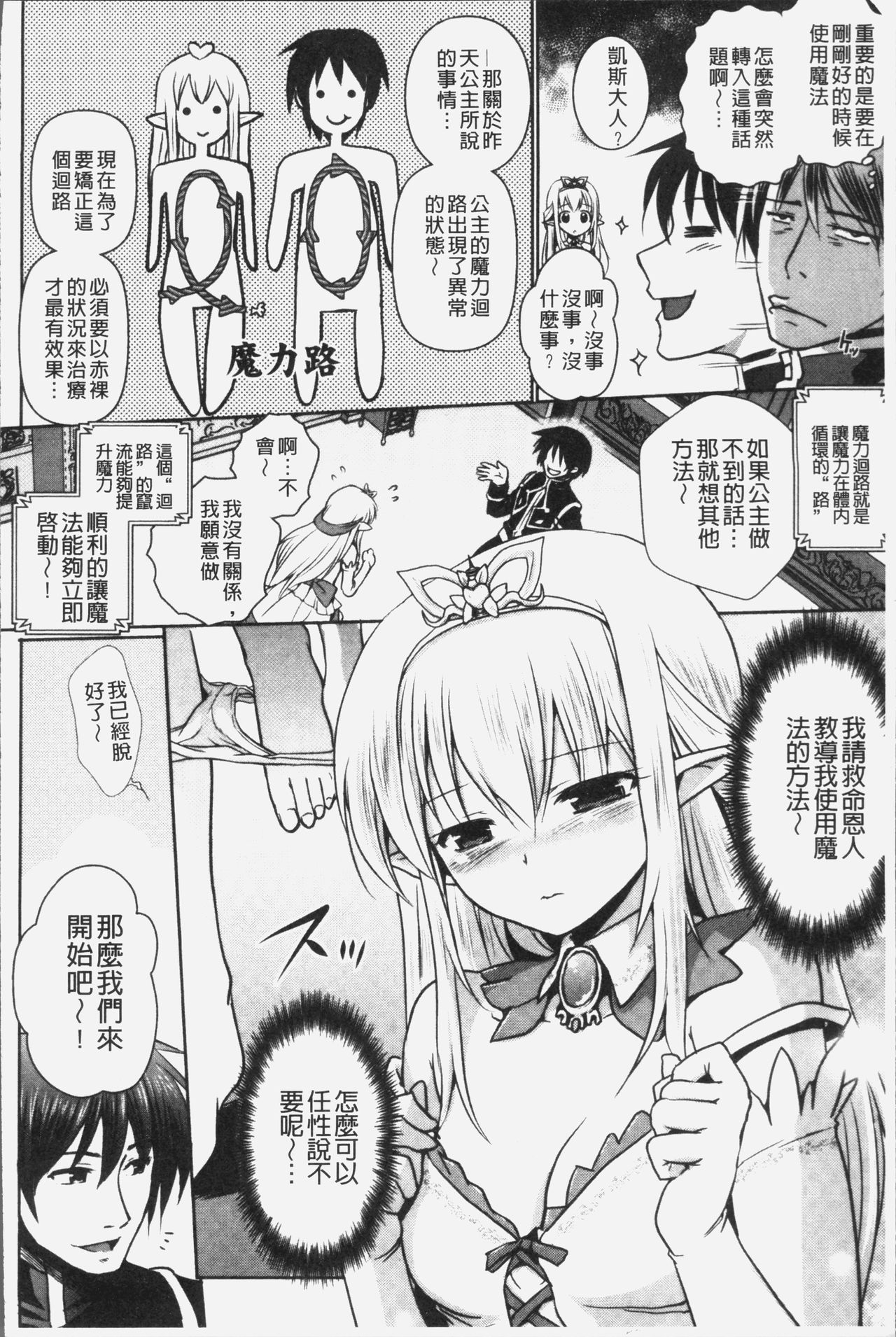 エルフの国の宮廷魔導師になれたので姫様に性的な悪戯をしてみた 第1话 第12页