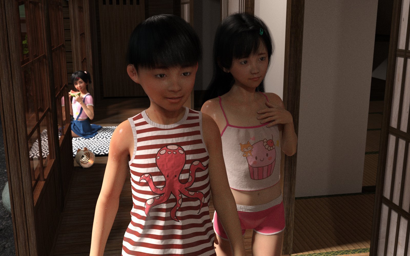 叔母さんと従妹 第17章 第18页