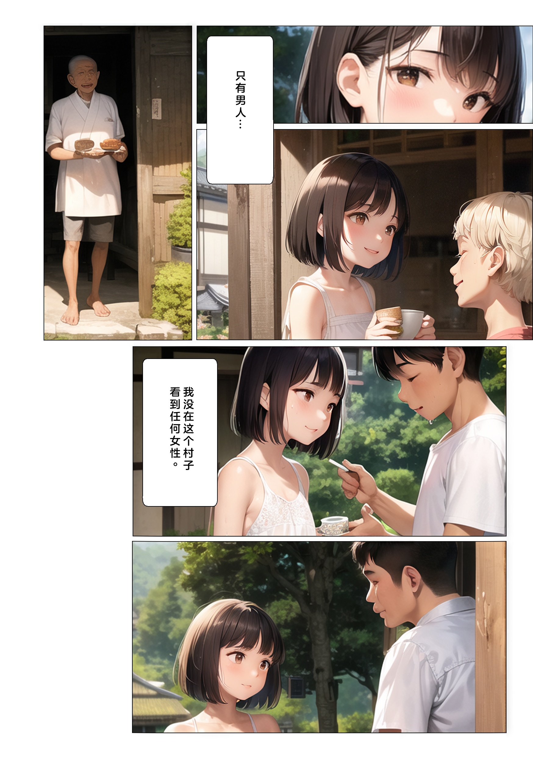 [AI] (同人CG集) 村の花嫁 第1章 第5页