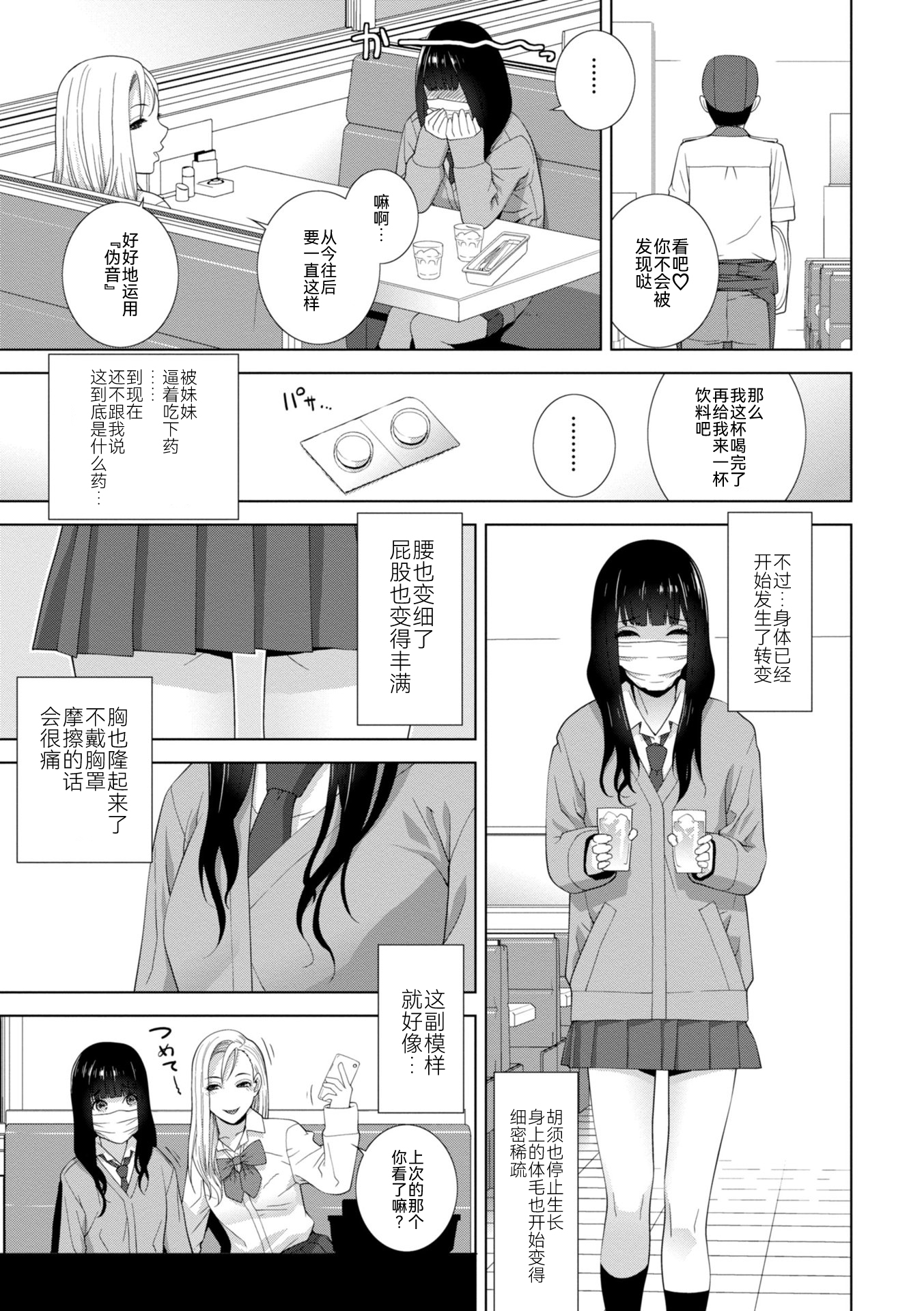 義妹に犯される強制女装義兄 第1章 第6页