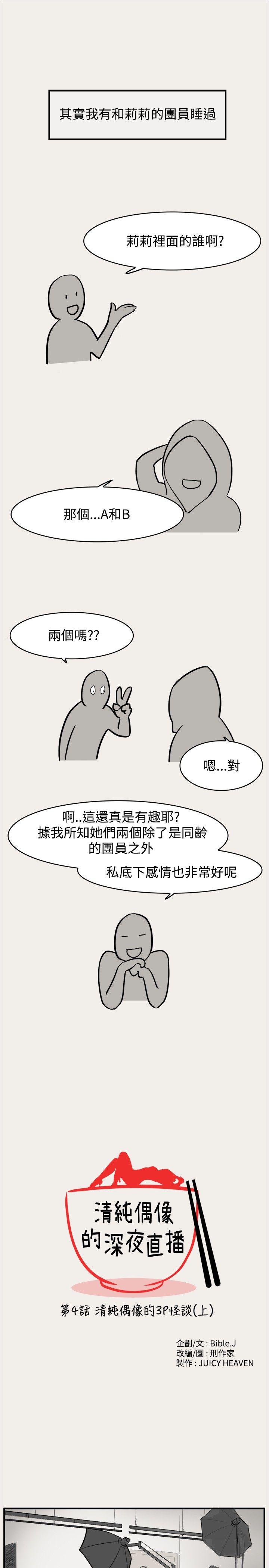 清纯偶像的深夜直播 第4話 第1页