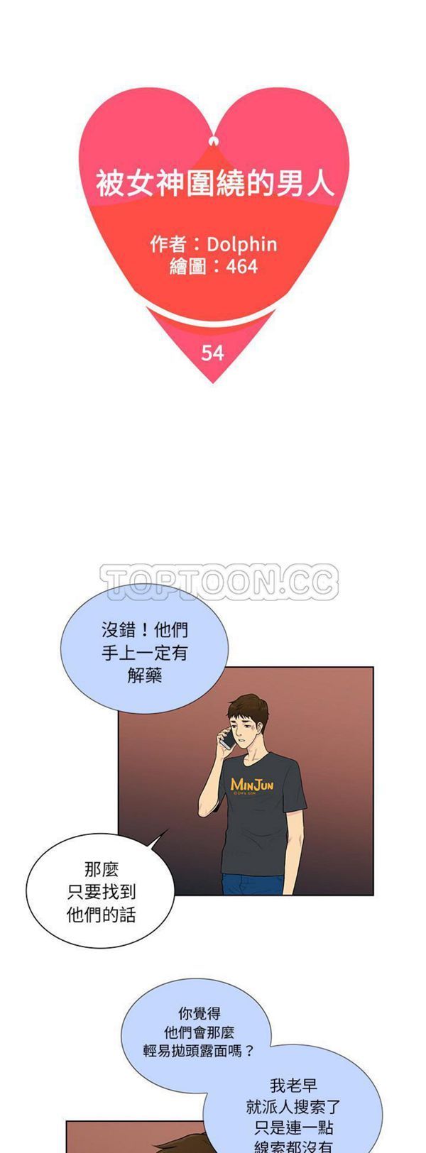 女神环绕的男人 第54话 第1页