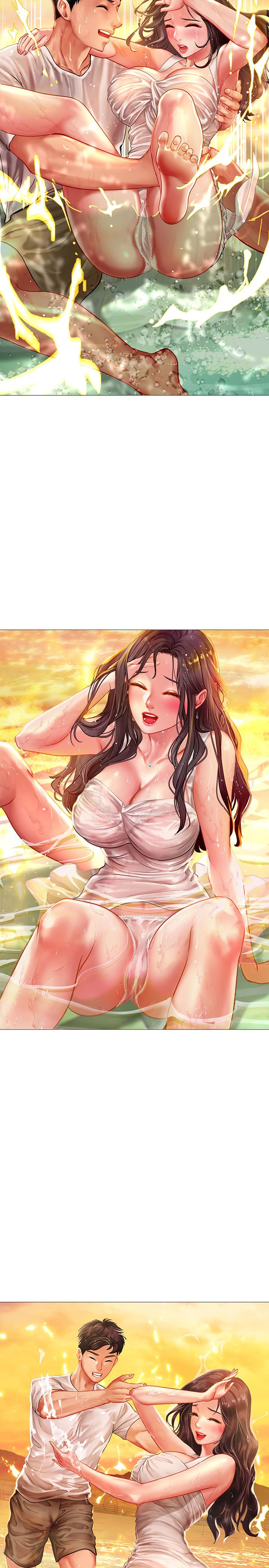 享樂補習街 第40話-都濕了，睡一晚再走吧 第32页