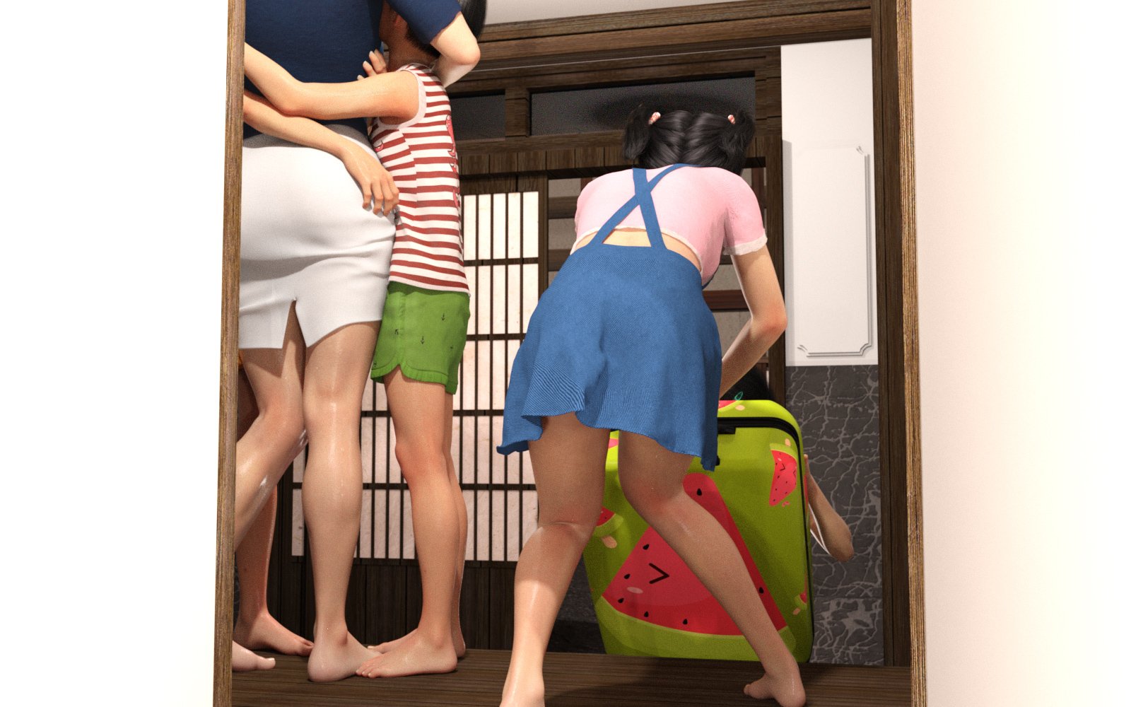 叔母さんと従妹 第1章 第12页