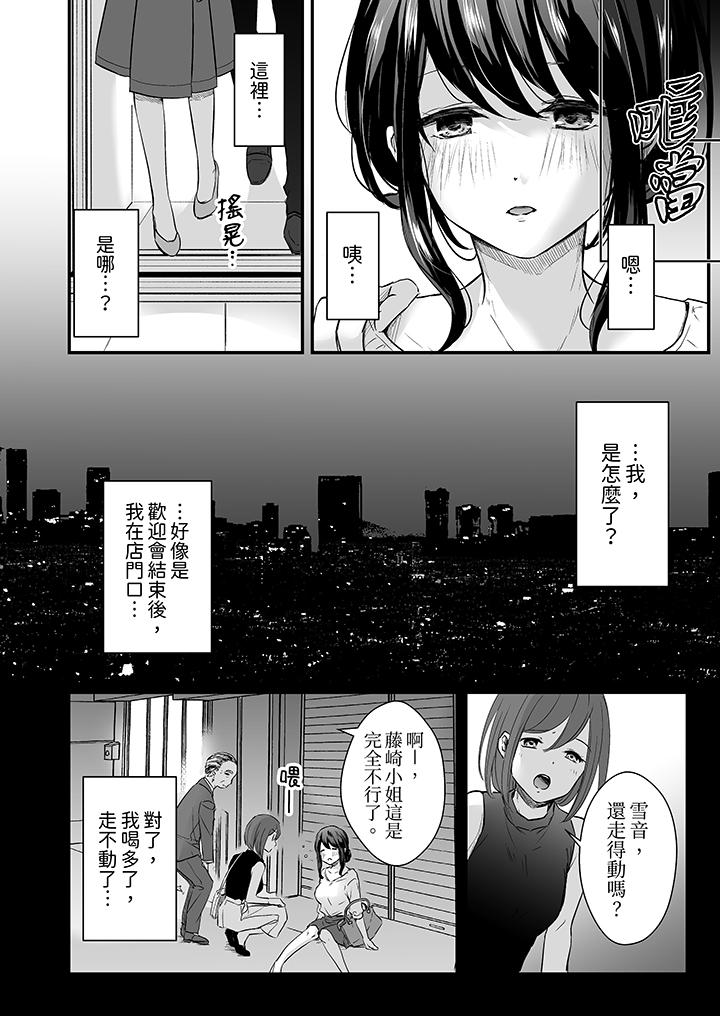 把爛醉如泥的我狠狠地幹到高潮，人渣前輩的無情蹂躏 第1話 第9页