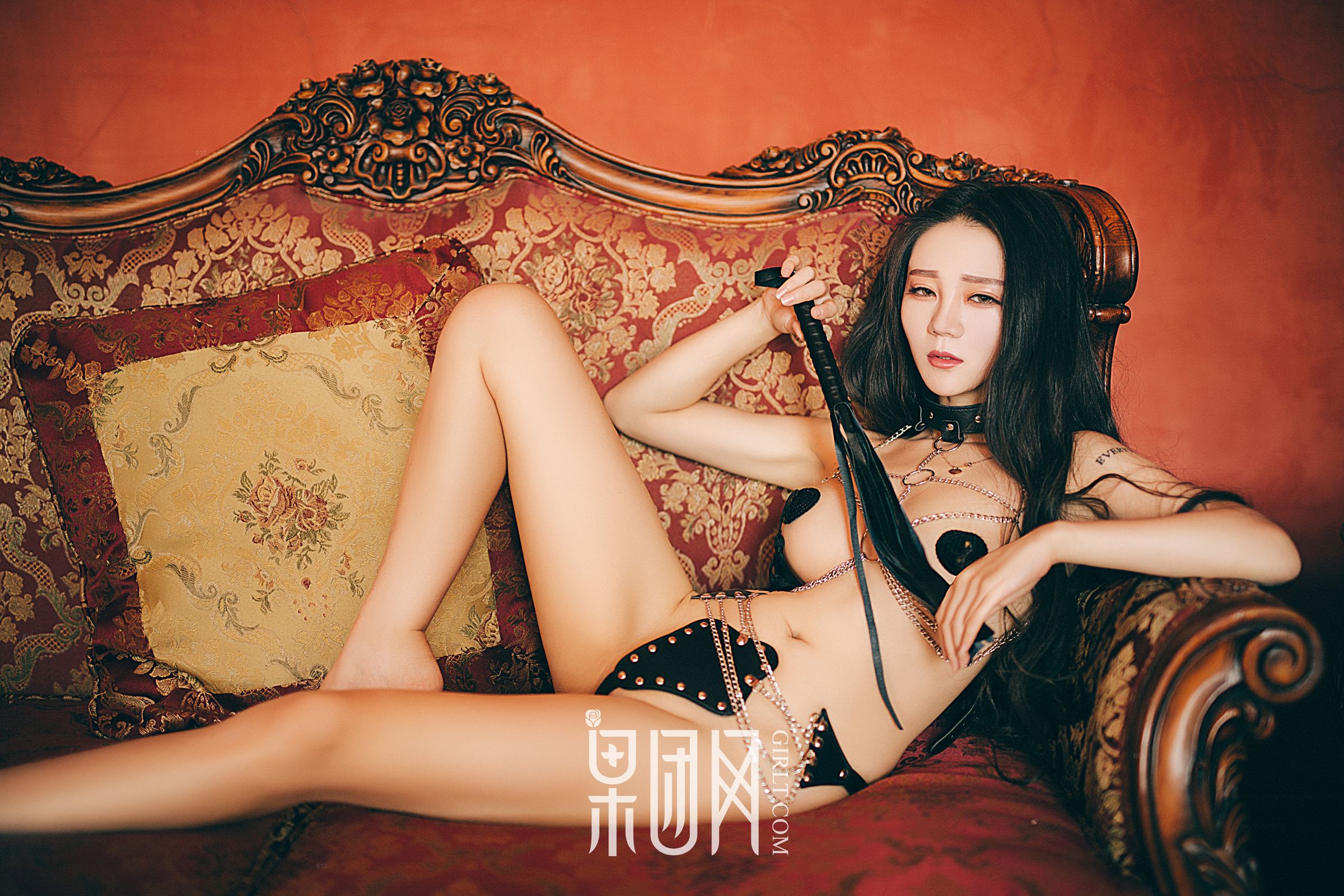 性感写真（真人集） 巨乳女神妲己_Toxic火辣性感性诱惑，性感宫廷暴露装让人神魂颠倒！ 第11页