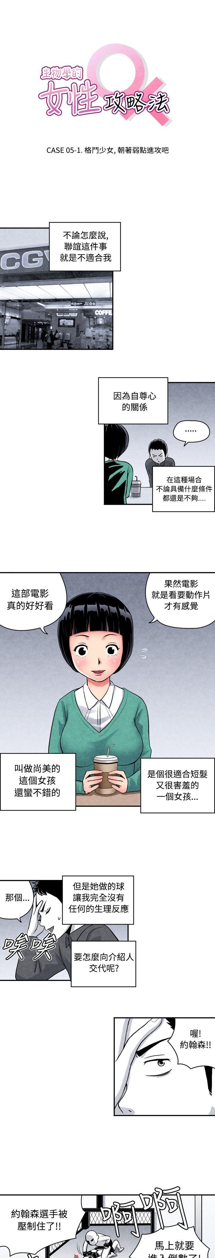 生物学的女性攻略法 CASE 05-1. 格鬥少女, 朝著弱點進攻吧 第1页