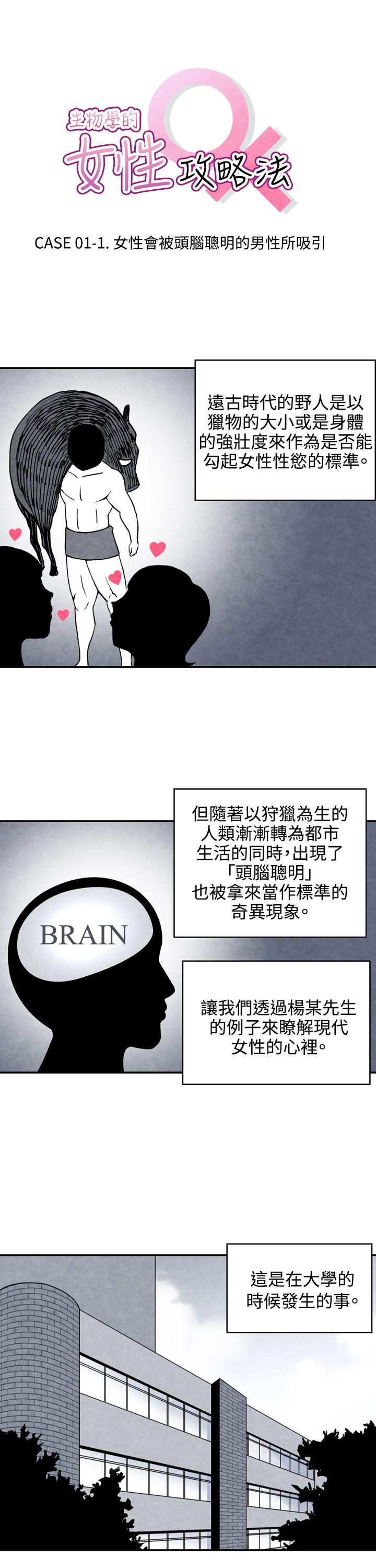 生物学的女性攻略法 CASE 01-1. 頭腦聰明的男性 第1页