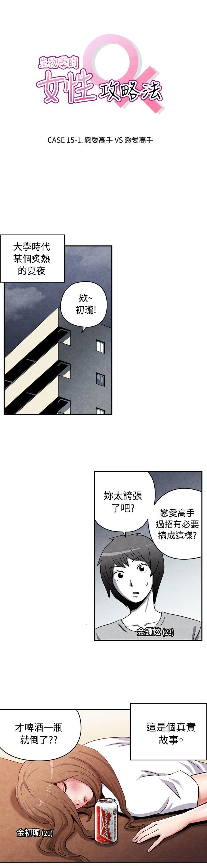 生物学的女性攻略法 CASE 15-1. 戀愛高手VS戀愛高手 第1页