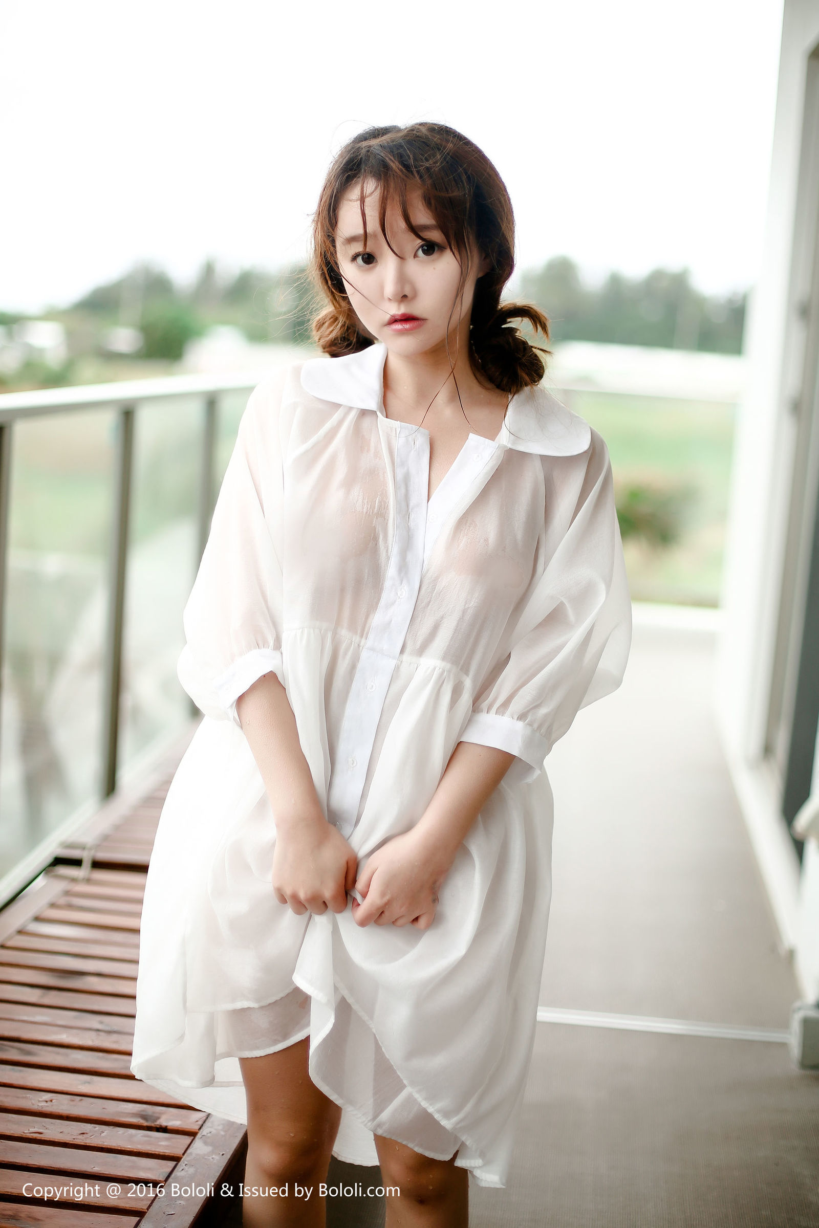 性感写真（真人集） 巨乳蜜桃比基尼，丁字裤的诱惑，寒赐浴华清池，温泉水滑洗凝脂！ 第6页